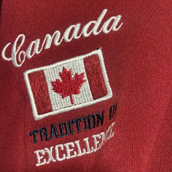Canada Embroidered varsity jacket size extra large - Picture 4 of 7